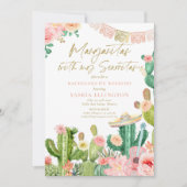 Invitation Margaritas Avec Mon Senoritas Bachelorette (Devant)