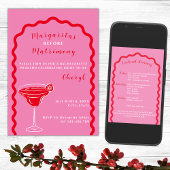 Invitation Margaritas Et Mariage Bachelorette Week-End