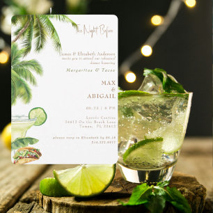 Invitation Margaritas et Tacos La Nuit Avant les Palmiers