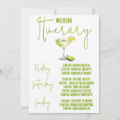 Invitation Margaritas & Mariage Bachelorette Week-end (Dos)