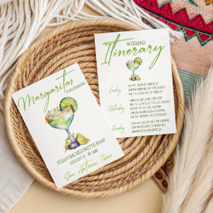 Invitation Margaritas & Mariage Bachelorette Week-end