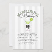 Invitation Margaritas Matrimony Bridal Shower (Devant)