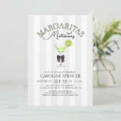 Invitation Margaritas Matrimony Bridal Shower (Debout devant)