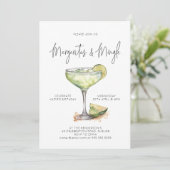 Invitation Margaritas & Mingle Cocktail Party (Debout devant)