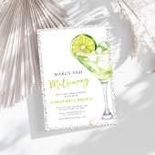Invitation Marges élégantes chic et Fête des mariées de maria