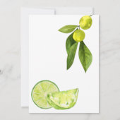 Invitation Marges et douche matrimoniale (Dos)