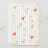 Invitation Marges et Fête des mariées de mariage Bachelorette (Dos)