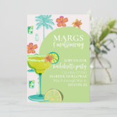 Invitation Marges et Mariage Green Fiesta Bachelorette (Debout devant)