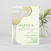 Invitation Marges et mariage Margarita Fête des mariées (Debout devant)