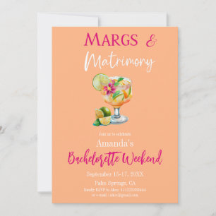 Invitation Marges et Mariage Tequila & Fiesta Bachelorette