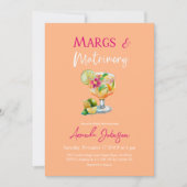 Invitation Marges et Mariage Tequila & Fiesta Fête des mariée (Devant)