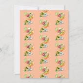 Invitation Marges et Mariage Tequila & Fiesta Fête des mariée (Dos)