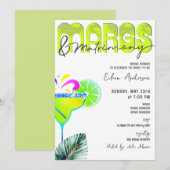 Invitation Marges & Mariage Chic Tequila Fête des mariées (Devant / Derrière)