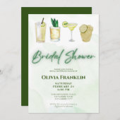 Invitation Margs et douche nuptiale matrimoniale (Devant / Derrière)