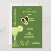Invitation margs et mariage Bachelorette portrait (Devant)