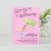 Invitation Margs et Mariage - Week-end de célibataire (Debout devant)