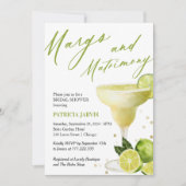 Invitation Margs et Matrimony : Fête de Mariage (Devant)