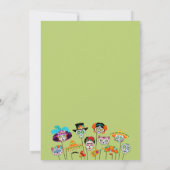 Invitation Margs & Mariage Halloween Couples Mexicains Douche (Dos)