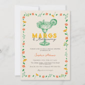 Invitation Margs & Mariage Margaritas Coctail Douche nuptiale (Devant)