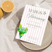 Invitation Margs & Matrimony Lime Margarita Bridal Shower