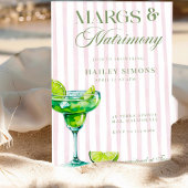 Invitation Margs & Matrimony Lime Margarita Bridal Shower