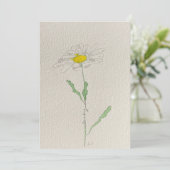 Invitation marguerie (Debout devant)