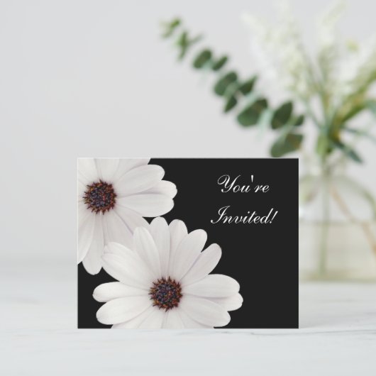 Invitation Marguerite (Debout devant)