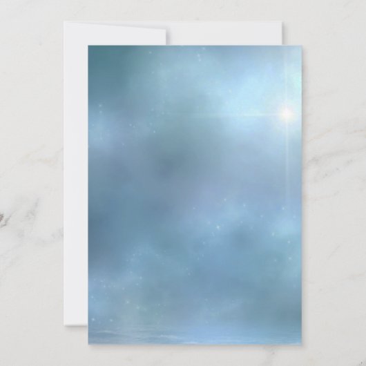 Invitation Marguerite blanche joyeuse (Dos)