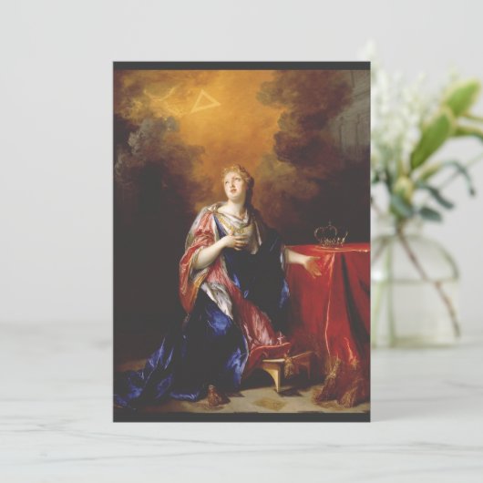 Invitation Marguerite d'Ecosse (Debout devant)