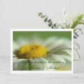 Invitation Marguerite fraîche (Debout devant)