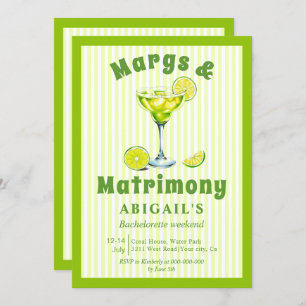Invitation Marguerite & Mariage fin de semaine bachelorette v