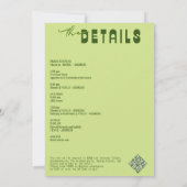 Invitation Marguerite & Mariage Tequila Bachelorette Week-end (Dos)