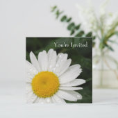 Invitation Marguerite toute l'invitation d'événement (Debout devant)