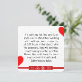 invitation mariage  (Debout devant)