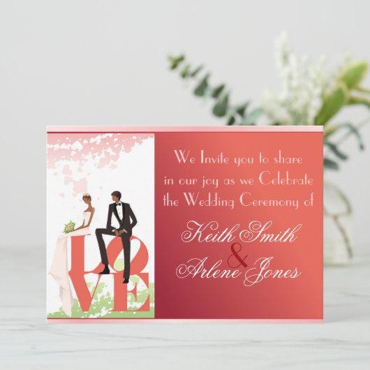 Invitation Mariage (Debout devant)