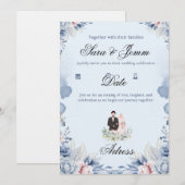 Invitation Mariage (Devant / Derrière)