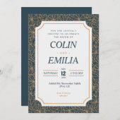 Invitation Mariage (Devant / Derrière)