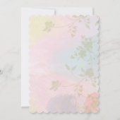 Invitation mariage (Dos)