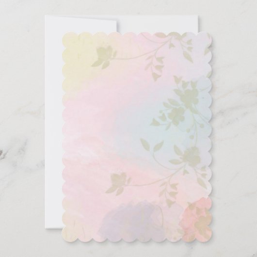 Invitation mariage (Dos)