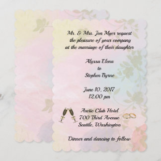 Invitation mariage