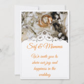 invitation mariage (Devant)