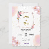 Invitation mariage (Devant)