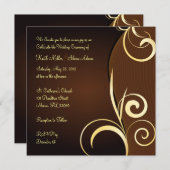 Invitation Mariage (Devant / Derrière)