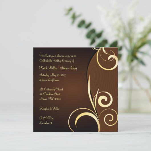 Invitation Mariage (Debout devant)