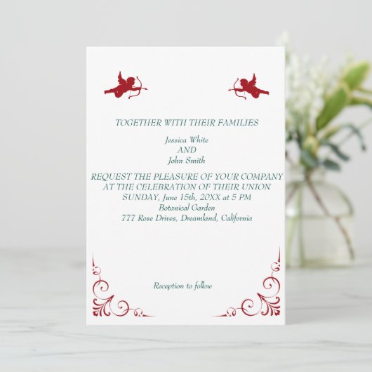 Invitation Mariage! (Debout devant)