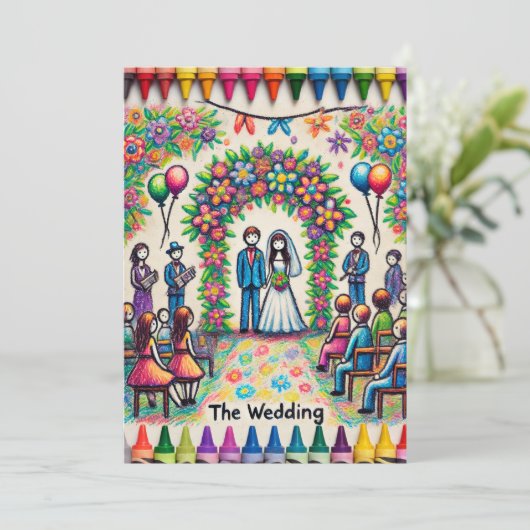 Invitation Mariage (Debout devant)