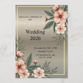 Invitation mariage 2026 (Devant)