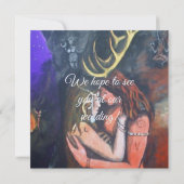 Invitation Mariage à Beltane (Dos)