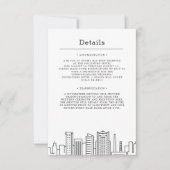 Invitation Mariage à Birmingham, Alabama | Détails pour les i (Devant)