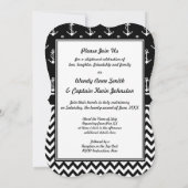 Invitation Mariage à bord d'un navire ou d'un bateau Ancres n (Dos)